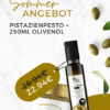 Francavilla Sommer Angebot: Pistazienpesto und 250ml Natives Olivenöl Extra